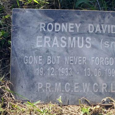 ERASMUS Rodney David 1933-1996