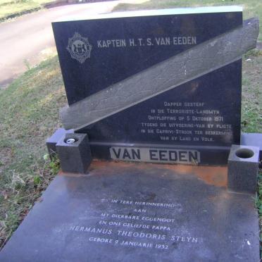 EEDEN Hermanus Theodorus Steyn, van 1932-1971