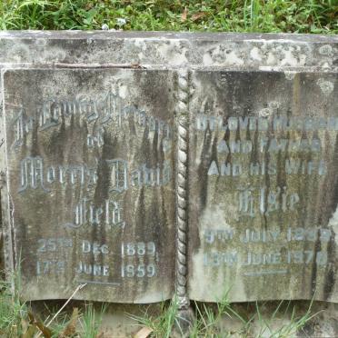 FIELD Morris David 1889-1959 &amp; Elsie 1889-1978