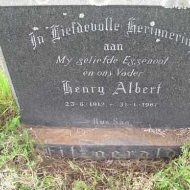 FITZGERALD Henry Albert 1912-1967