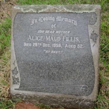 FILLIS Alice Maud -1956