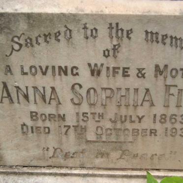 FIELD Anna Sophia 1863-1931