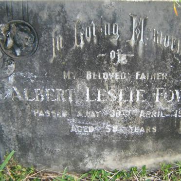 FOWLER Albert Leslie -1960
