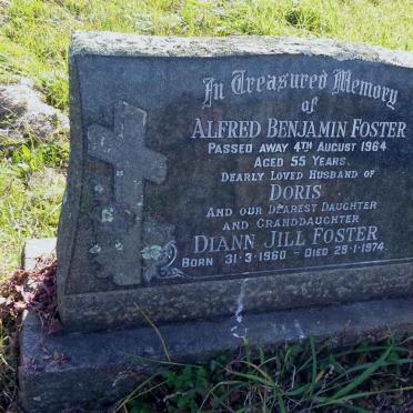 FOSTER Alfred Benjamin  -1964 :: FOSTER Diann Jill 1960-1974