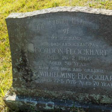 FLOCKHART Gordon -1966 &amp; Wilhelmine -1975