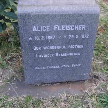 FLEISCHER Alice 1887-1972