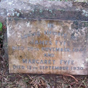 FYFE James -1947 &amp; Margaret -1930