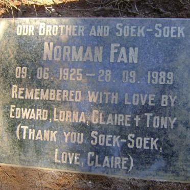 FAN Norman 1925-1989