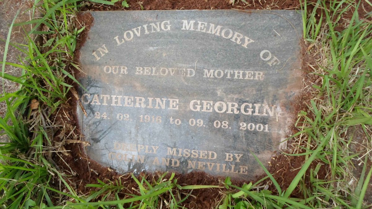 FAULDS Catherine Georgina 1916-2001