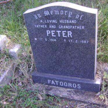 FATOOROS Estathus -1946 &amp; Elise -1961 :: FATOOROS Peter 1914-1987