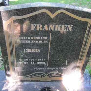 FRANKEN Chris 1937-2008