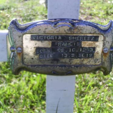 FRANCIS Victoria Shereez 1963-2012