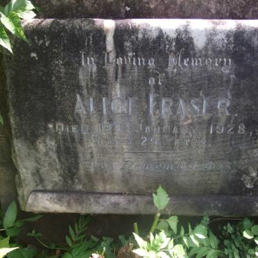FRASER Alice -1928