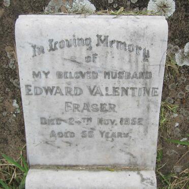 FRASER Edward Valentine -1952
