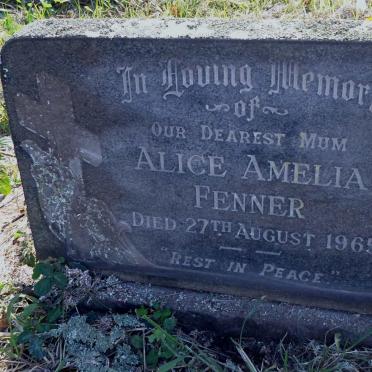 FENNER Alice Amelia -1965