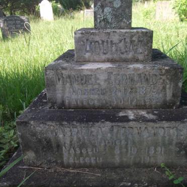 FERNANDES Manuel 1879-1952 &amp; Gabriela 1891 -1956 