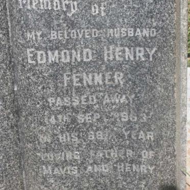 FENNER Edmond Henry -1963