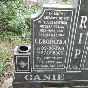 GANIE Cleopatra 1914-2005