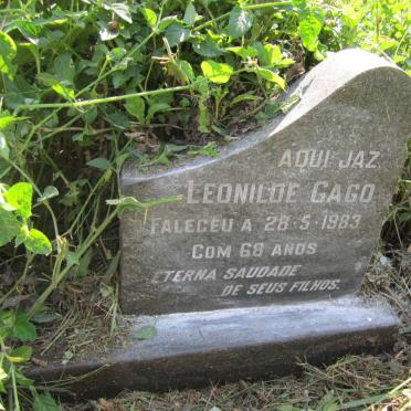 GAGO Leonilde -1983