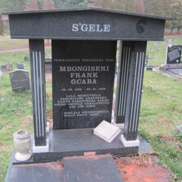 GCABA Mbongiseni Frank 1968-1998