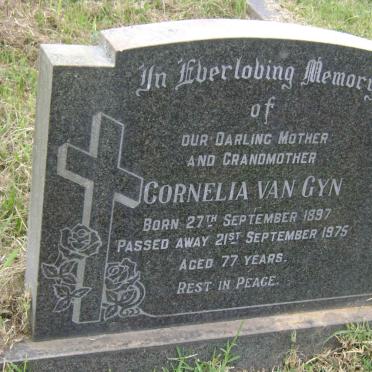 GYN Cornelia, van 1897-1975