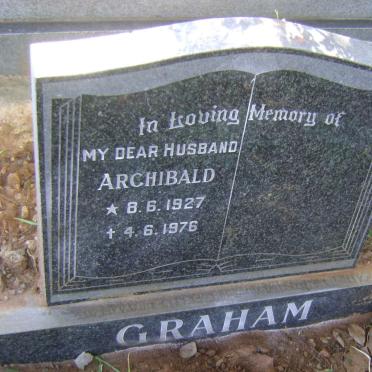 GRAHAM Archibald 1927-1976