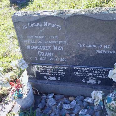  GRANT Margaret May 1904-1972 :: CHANDONY Freida Swartz 1929-2007 :: BESTEL Connie Swartz 1937-2011