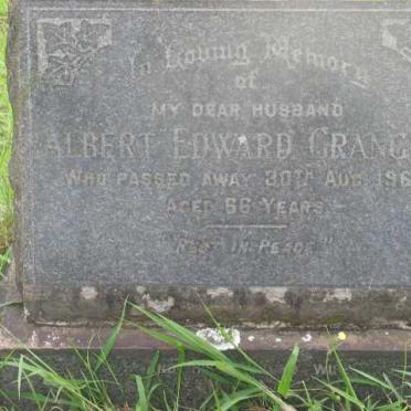 GRANGER Albert Edward -1960