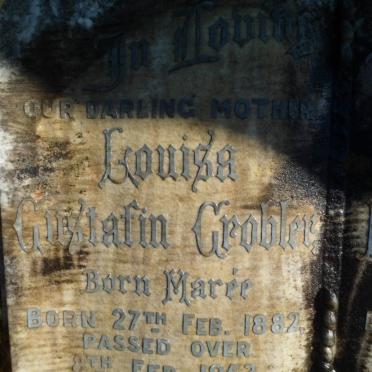 GROBLER Izaak Petrus 1879-1955 &amp; Louisa Gustafin MAREE 1882-1953