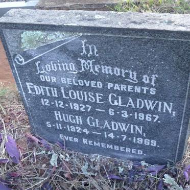 GLADWIN Hugh 1924-1969 &amp; Edith Louise 1927-1967