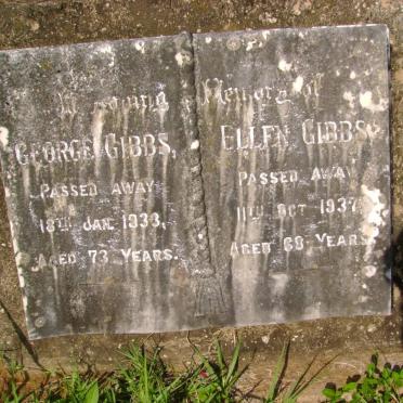 GIBBS George -1933 &amp; Ellen -1937