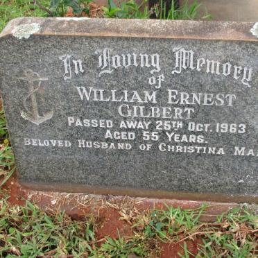 GILBERT William Ernest -1963