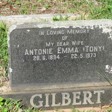 GILBERT Antonie Emma 1894-1973