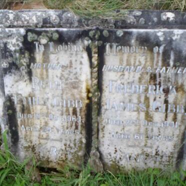 GIBB Frederick James -1941 &amp; Ruth Emily -1964