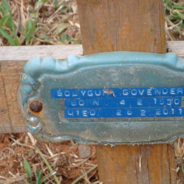 GOVENDER Sobygum 1930-2011