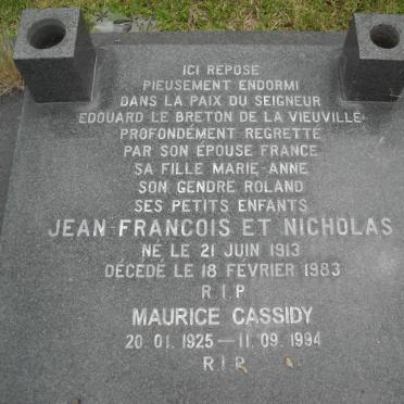 GOUPILLE Francois Joseph 1879-1965 :: WIEHE Joseph Edmond 1909-1984 &amp; Marie Jeanne GOUPILLE 1911-1984 