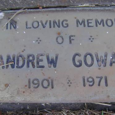 GOWANS David 1873-1948 &amp; Mary Fyfe Johnston 1877-1953 :: GOWANS David Eric 1906-1933 :: GOWANS Ronald 1912-1994
