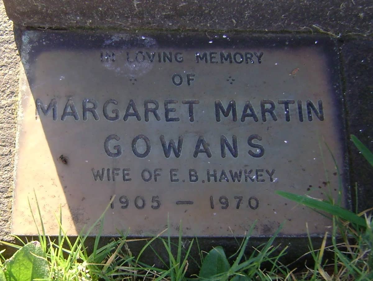 GOWANS David 1873-1948 &amp; Mary Fyfe Johnston 1877-1953 :: GOWANS David Eric 1906-1933 :: GOWANS Ronald 1912-1994