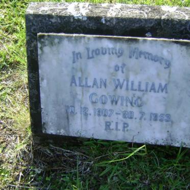 GOWING Allan William 1907-1953