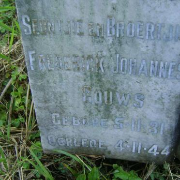 GOUWS Frederick Johannes 1931-1944