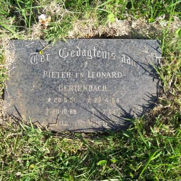 GERTENBACH Pieter 1881-1964 :: GERTENBACH Leonard 1889-1964