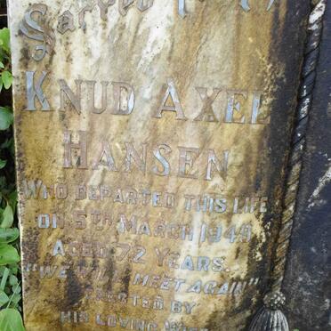 HANSEN Knud Axel -1949