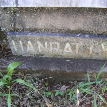 HANRATTY Edward Percy -1946 :: HANRATTY Laurel Beatrice  -1964