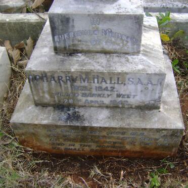 HALL Harry M. 1921-1942 &amp; Joan Althea 1926-1995 :: HALL Katie Harriet 1897-1982