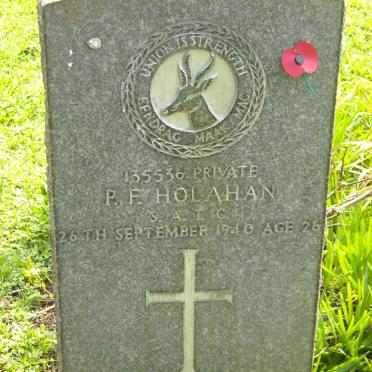 HOLAHAN P.F. -1940