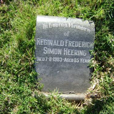 HEERING Reginald Frederick Simon -1983