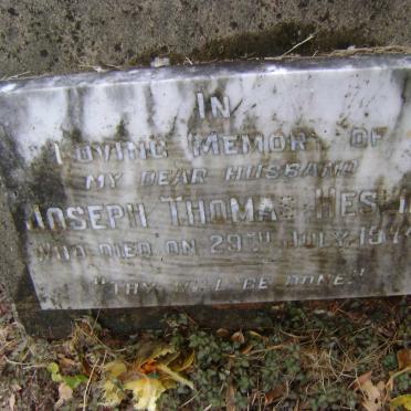 HESLINE Joseph Thomas -1944