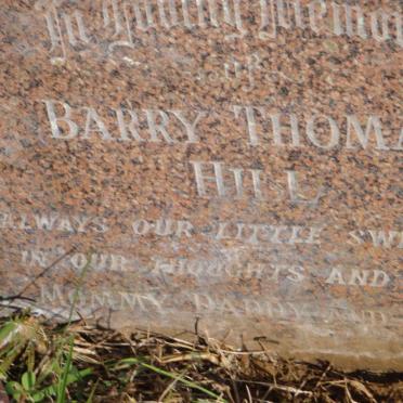 HILL Barry Thomas