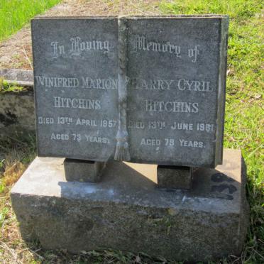HITCHINS Harry Cyril -1961 &amp; Winifred Marion -1957