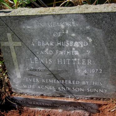 HITTLER Lewis 1917-1972